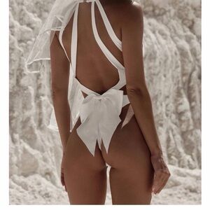 ALT Swim Bellisa The Suit of Love in White - Small